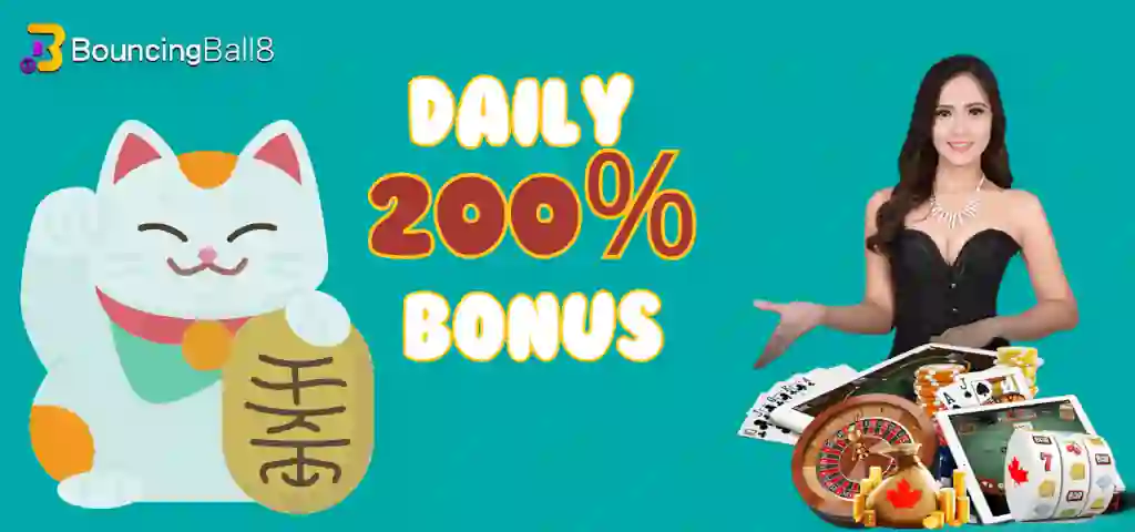 daily 200% bonus