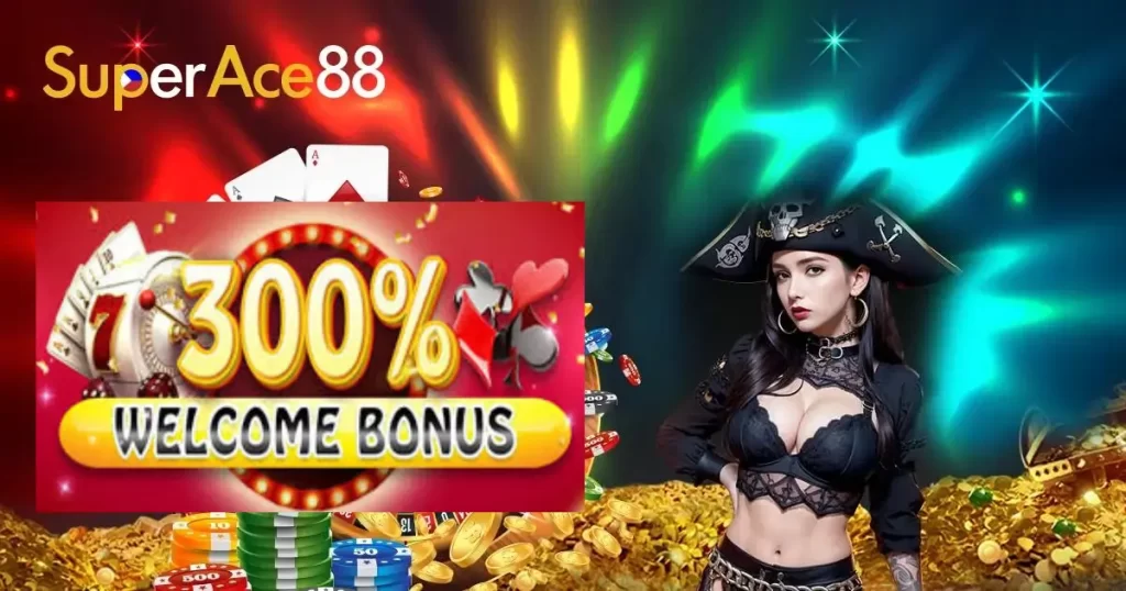 300% welcome bonus